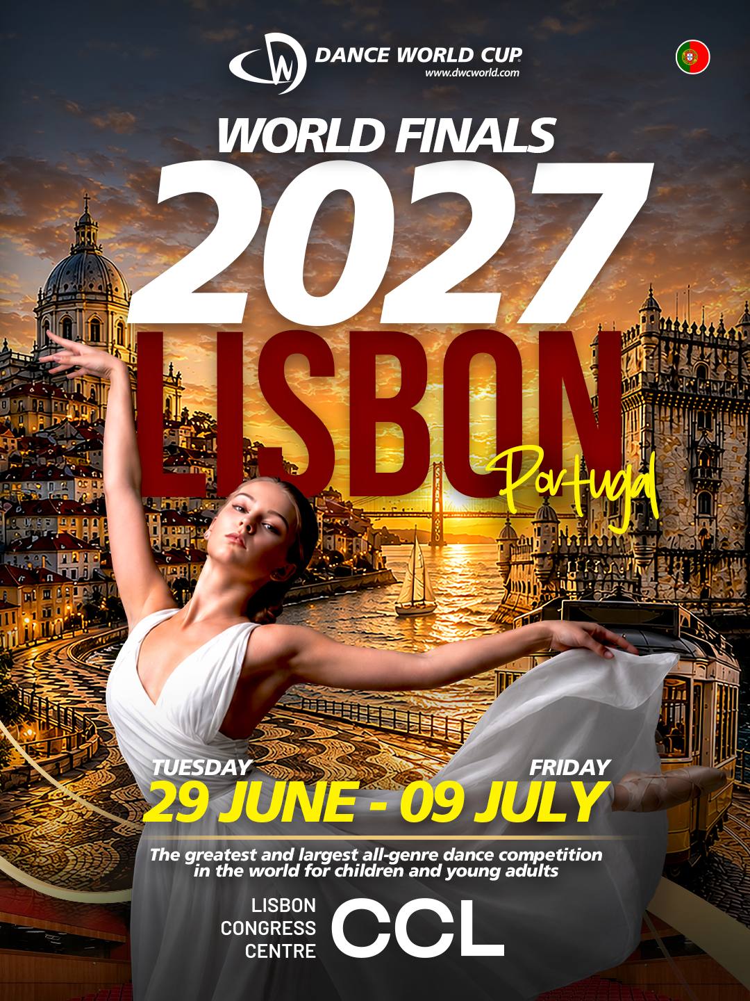 Interested in taking part in the 2027 Dance World Cup World Finals?