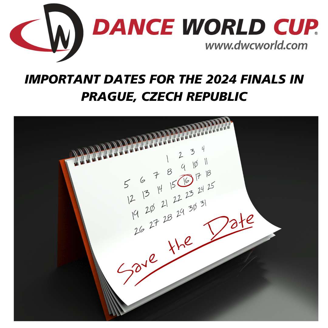 Important Dates for the 2024 Finals in Prague, Czech Republic