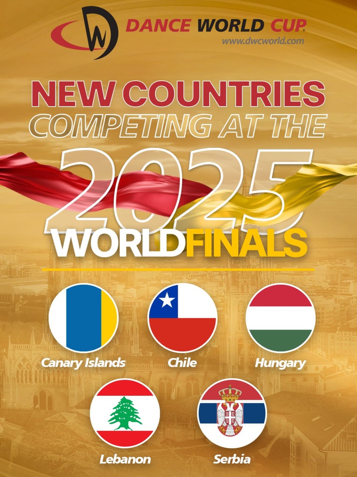 Excited to welcome new countries to the DWC family in 2025! Excited to welcome new countries to the DWC family in 2025!
